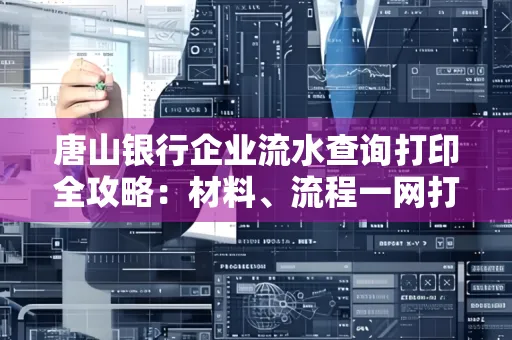唐山银行企业流水查询打印全攻略：材料、流程一网打尽！